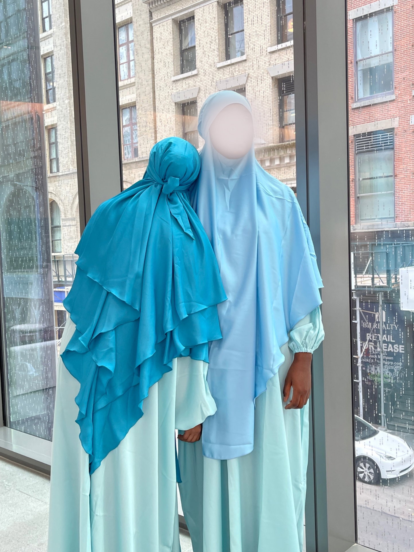 Toned - Double Layered Khimar